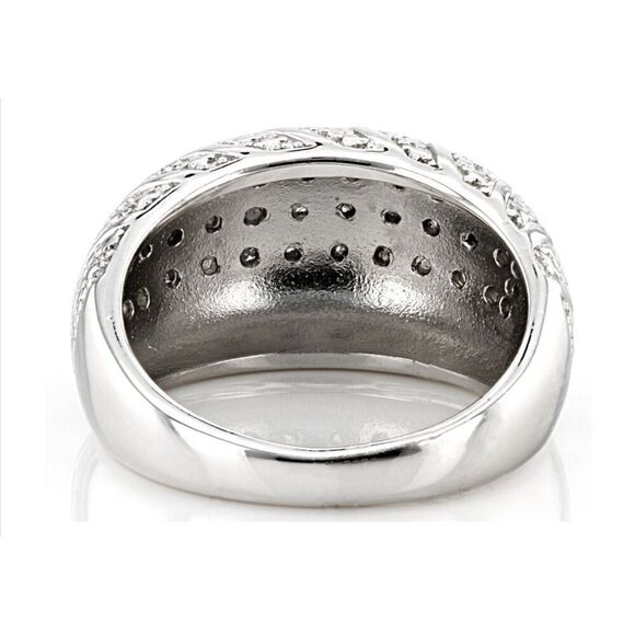 Stunning New 1/4 Carat Genuine Diamond Dome Ring Sz 8 - Picture 6 of 6